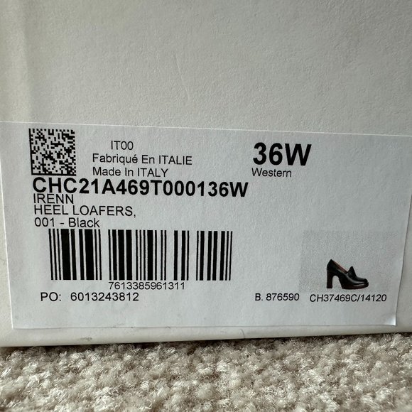 Chole black platform loafers - Picture 4 of 7